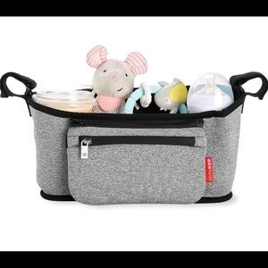 Skiphop stroller organizer grey